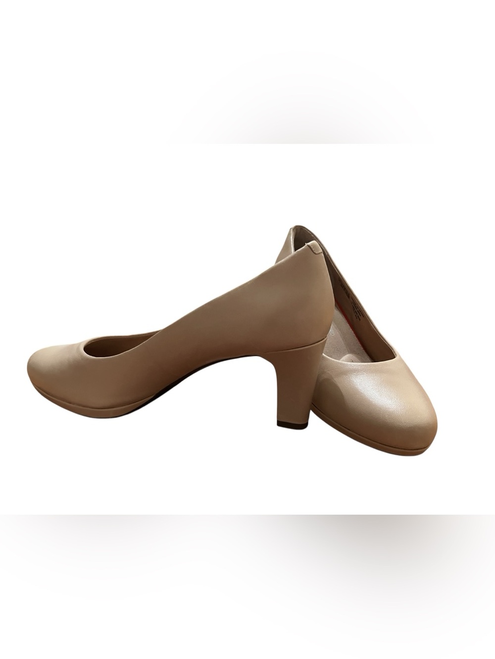 Rockport Women’s Total Motion Leah Pump in Nude Size 9 CH4392  2.75” heel